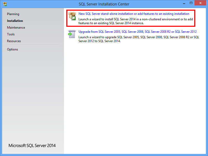 sql server 2014 download installer